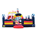 New Designed Outdoor Kids Football Game Jumping Castle Playground Commercial Inflatable Bouncer Slide Combo