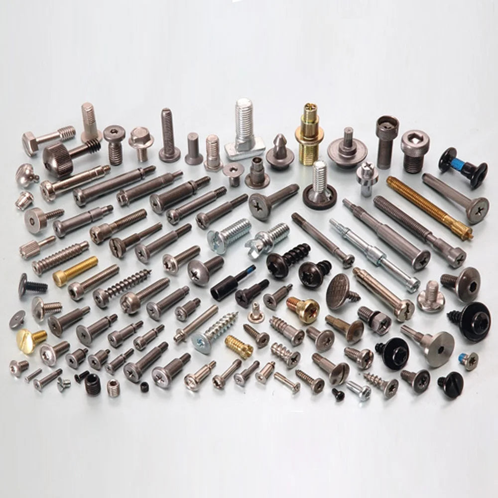 Various Types of Plain Hex Steel Special Screws and Bolts