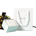 Custom Logo Blue/Custom Color Luxury High-end PU Leather Eco-friendly TUV Certified Jewelry Packaging Box