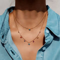 Hot Sale Custom 5A Cz Cubic Zirconia 925 Silver Necklaces Women Non Tarnish Four Leaf Clover Necklace Bracelet Jewelry Set