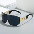 Twooo 40001 Oversized One Piece Glasses UV400 Trendy Designer Women Sunglasses Men