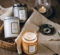 Empty Elegant Art Decorative Red Tea White Gray Purple Nordic Wedding Christmas Candle Glasses Jars Holder Suppliers