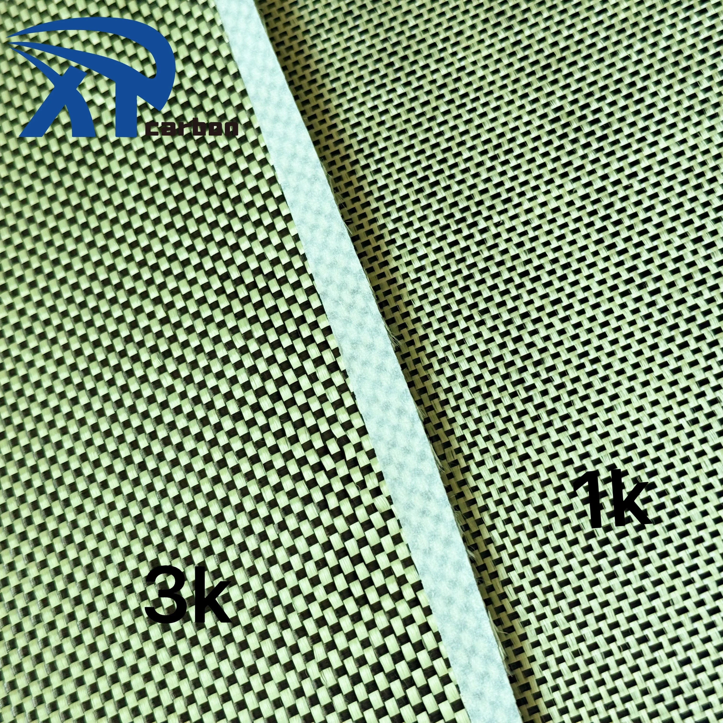 Customized Professional  3K/1K Carbon Arimid Fabric Plain Waterproof Durable for Cars Industry