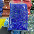 Xulin Wholesale 2mm 3mm 4mm 5mm 6mm Round Crystal Stones Transparent Bottom Flatback Resin Rhinestone for Diy Craft Decoration