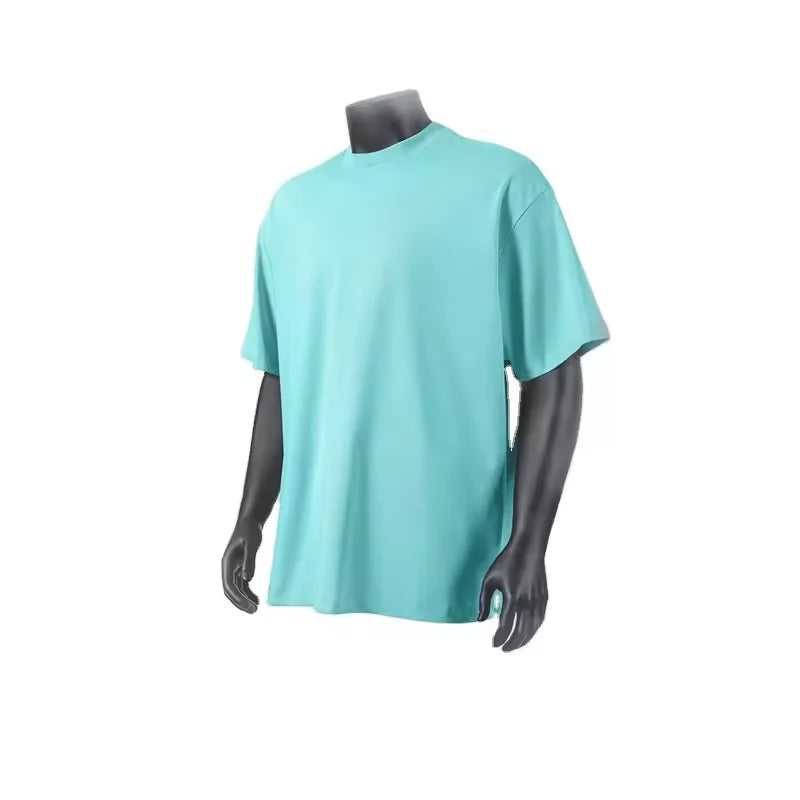Clothing Manufacturer Sorona Eco Friendly Plain Oversized Blank Ice Cooling T Shirt Men