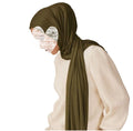 Jersey Stretchy Fabric Muslim Hijab Scarf Shawl Wrap Turban Solid Colors Indian Wear Latest Fashion Capwear Hat Style