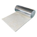 FRK Foil Faced Duct Wrap Fiberglass Insulation 32kg/m3 25mm HVAC Thermal Insulation Aluminium Foil Paper White Glass Wool Roll