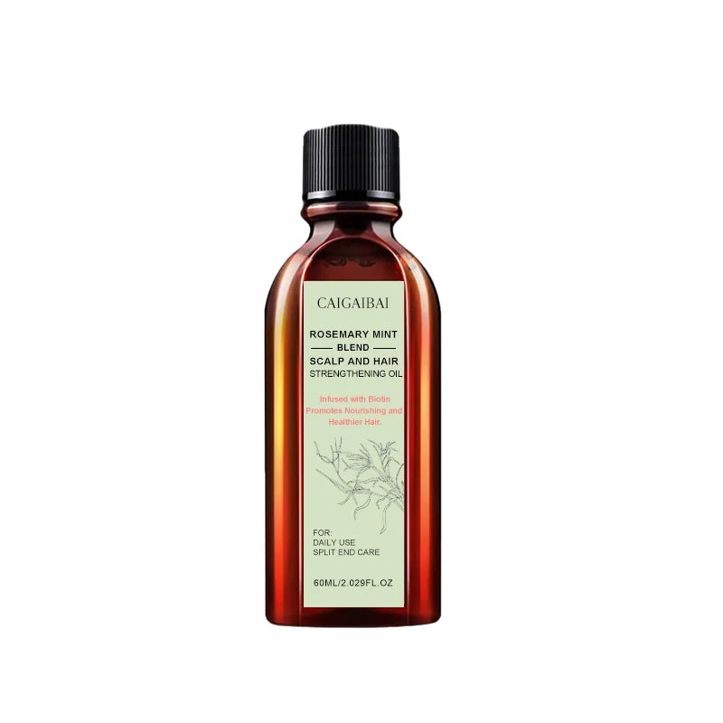 Rosemary Mint Growth Oil Natural Organics Nourishing Repairing Hair Growth Hair Oils for Hair Growth