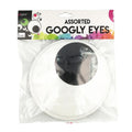 2pcs Self-Adhesive PVC Back Giant Wiggle Eyes Large DIY Accessory for Personalized Projects