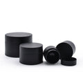 Empty White Black 3g 5g 10g 15g 30g 50g 80g PP Plastic Round  Jar Containers for Cosmetic