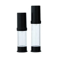 Luxury Airless Pump Bottle Lotions Creams 5ml-100ml Refillable Resistant Frosted Round/Cylinder 30g Model 45ml Capacity Glasses