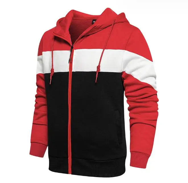 Fashion Men Oversize Men's Cardigan Sweatshirt Apparel Biker Jacket Sports Casual Daily Zipper Hoodie