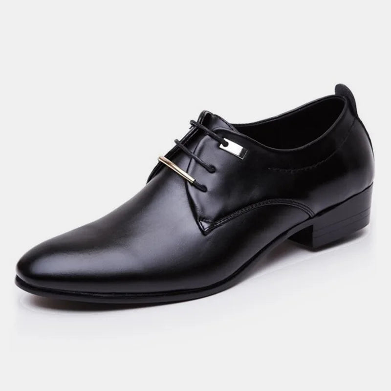 Men Business Leather Shoes Men's Trend Luxury Dress Shoes Male  Fashion All-Match Casual Shoes DropShipping
