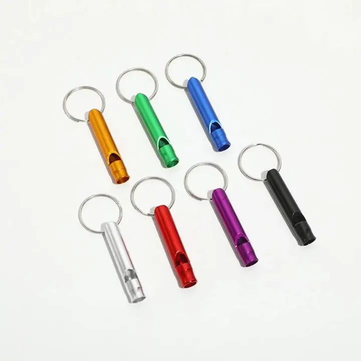 Emergency Aluminium Alloy Whistle Outdoor Survival Whistle