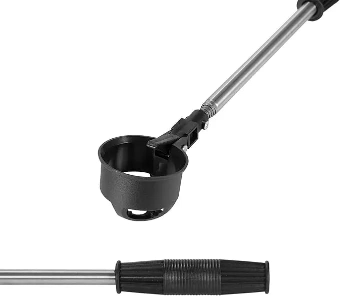 Golf Ball Retriever with 2 Golf Ball Grabbers Stainless Extendable Golf Ball Retriever Telescopic for Water