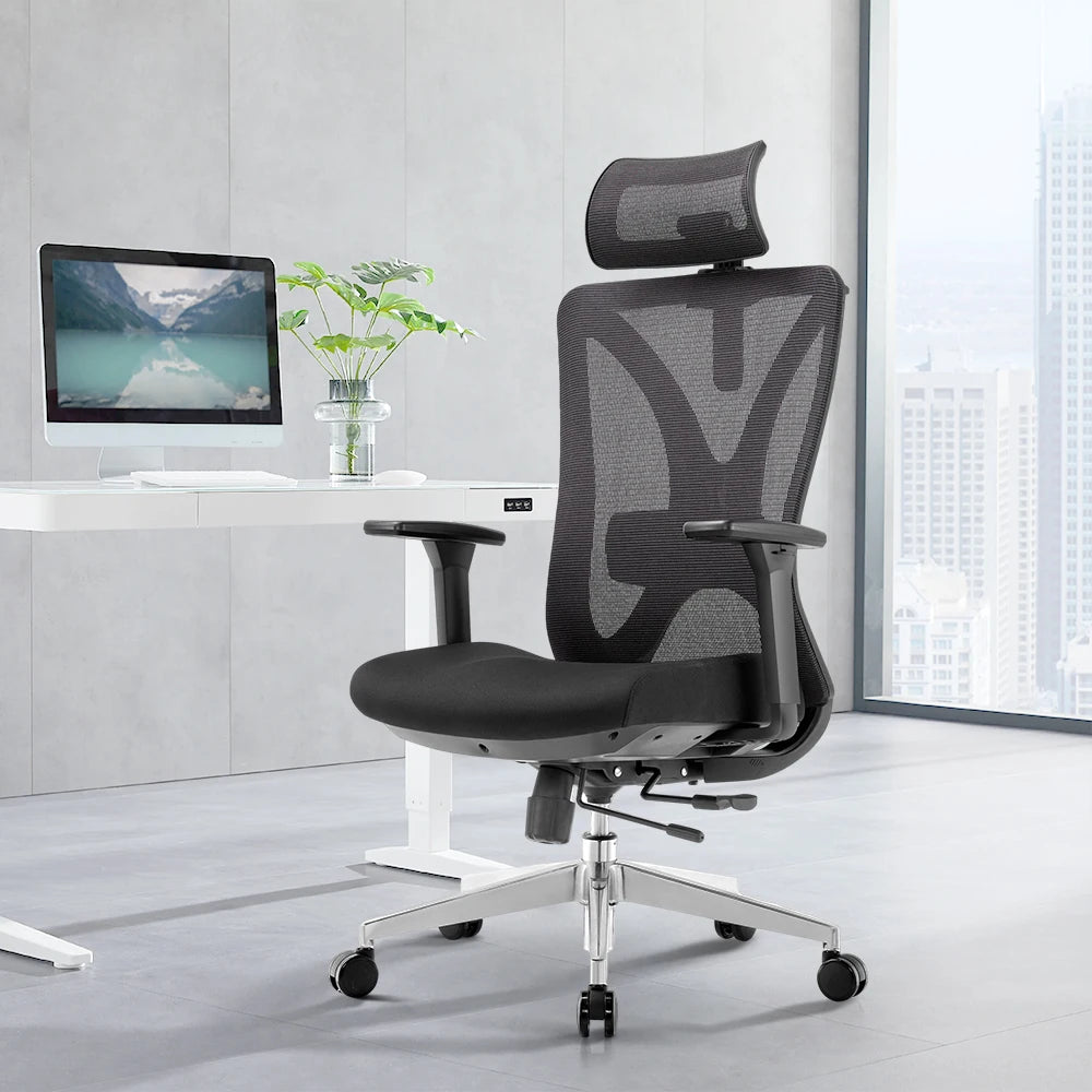Foshan Sale Price NOEL Modern Ergonomic Design High Back Mesh Office Chair with Cloth Hanger Mesh Chair