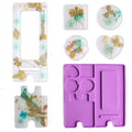 Mobile Phone Bracket Resin Mold Mirror Mobile Phone Bracket Adhesive Drop Mold for DIY Manual Production