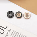 Cross Dot Oil Four Eye Eco-Friendly Plating Zinc Alloy 4-Holes Shirt Dress Buttons for Clothing