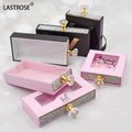 Wholesale Bling Glitter Lashbox Packaging  Print 3d 25mm Mink Eyelashes Boxes Vendor Empty Rhinestone Lashes Cases