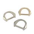 Nolvo World 26*25mm 1" 5 Colors Metal D Ring Die Casting Buckles Lady Handbag Strap D Buckle Crafts