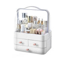 Double Open Transparent Luxury Multifunctional Table Makeup Box Dustproof and Waterproof