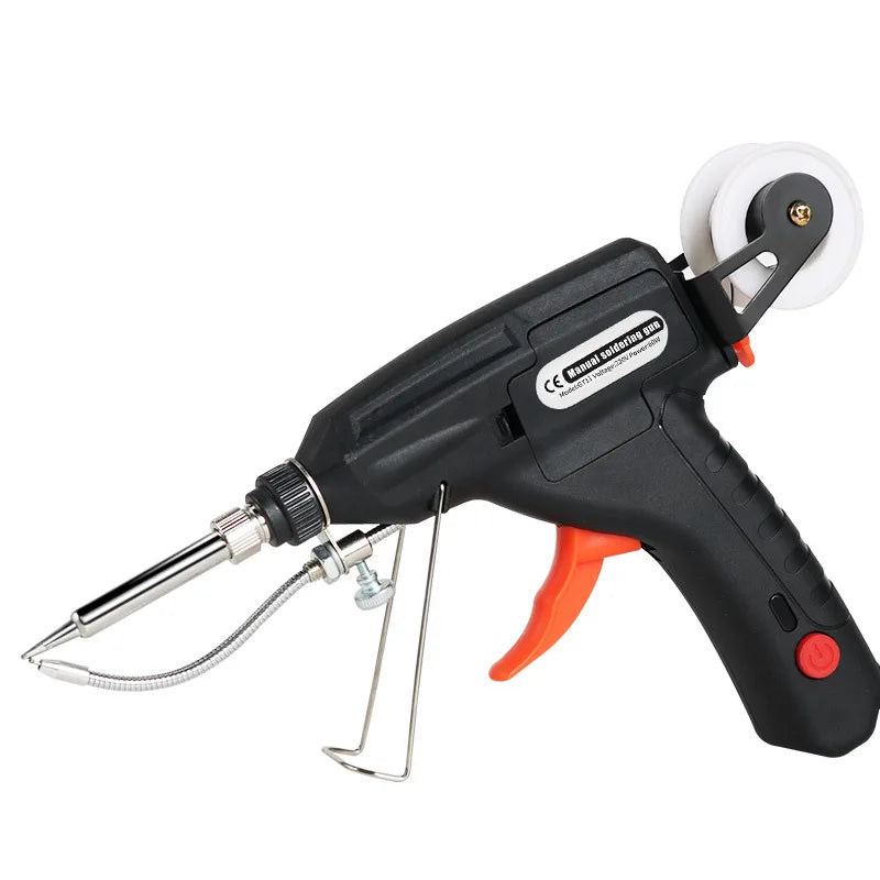 12V Temperature Control Electric Soldering Gun Automatic Household Repair Welding Tools with Tin Grab Electric Soldering Irons