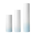 Stocked Bottle 20ml 30ml 50ml White Blue Round Plastic Cosmetic Foundation Airless Serum Pump Bottle