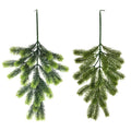 Q112 Artificial Plant Pine Needles Christmas Interior Decoration Background Wall Hanging Pine Trees Green Plants