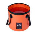 Waterproof Portable Multi Functional Camping 9L 12L 20L Plastic PVC Foot Bath Fish Car Wash Outdoor Folding Bucket