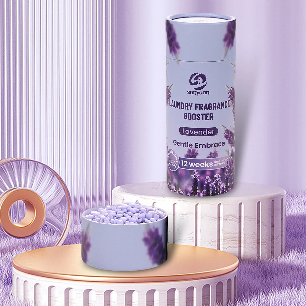 Eco-Friendly Lavender Scent Booster Beads Longer Lasting Strong Fragrance Laundry Softener Scent Booster