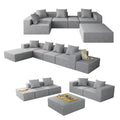 Union Win Modern Outdoor Furniture Set Convertible Floor Corner Couch Bed Sofa-Designer Modular Bean Bag for Compressed Sofa