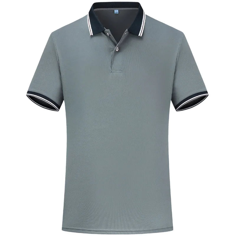 Lapel Polo Shirt Short Sleeved Workwear Enterprise Workwear Embroidered Printed Cultural Shirt