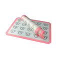 Custom Pastry Tools Baking Mat Non Stick Silicon Baking Sheet Set Kitchen Silicone Macaron Baking Mat