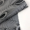 Customizable 54/55" Width 180GSM Polyester Fabric with Printed Reflective Textile PU Safety Material for Clothing