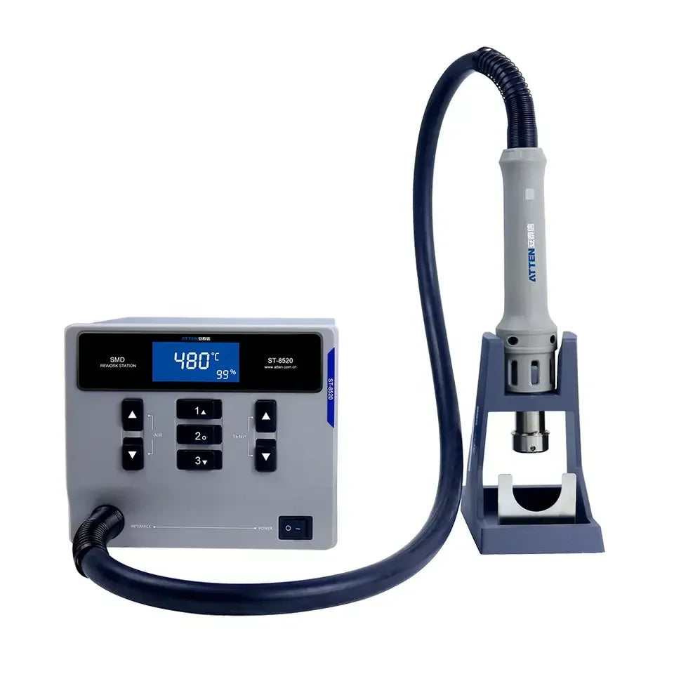 ATTEN  1000W ST862D Hot Air Rework Station Similar 861DW Hot Air Rework Station Welding Manipulator Mobile Phone Repair ST-862D