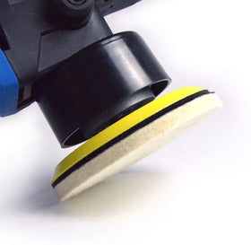 125mm Wool Felt Abrasive Grinding Wheel Abrasive Disc OEM Medium Hook and Loop for Car Glass Plastic Metal Stone