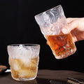 Wholesale Glass Water Juice Mug Drinking Beer Cup with Handle