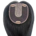 AU Raw Virgin Straight Human Hair Extension Hair Extensions Brazilian Machine Made Clips in Topper for Women