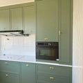 Modern Light Luxury Kitchen Cabinet High Quality Wood Large Capacity Multi-Layer Integrated Simple Design