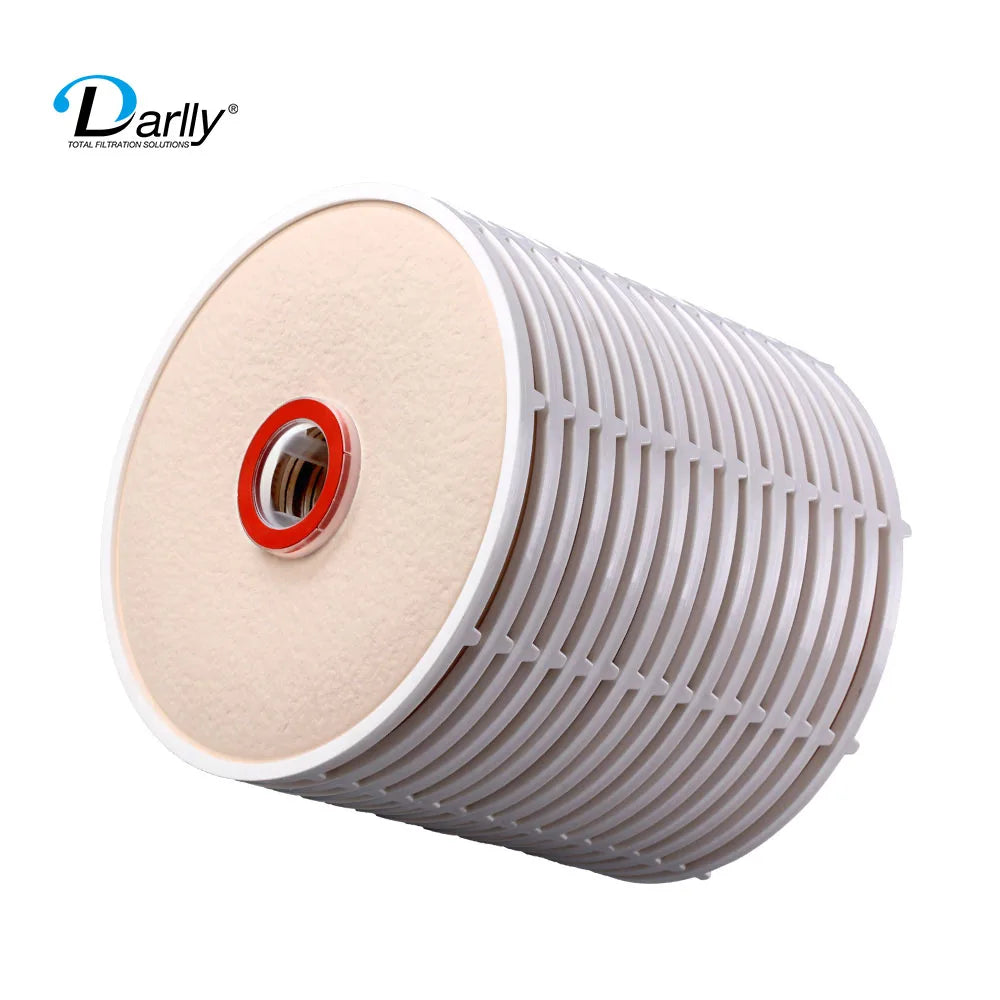 For New Condition Depth Stack Cartridge Lenticular Filters Housing High Throughput 0.2-60 Micron Removal Rating Filtration