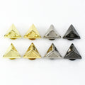 Deepeel AL168 Luggage Leather Hardware Accessories Triangle Screw Bag Feet Screws Rivets