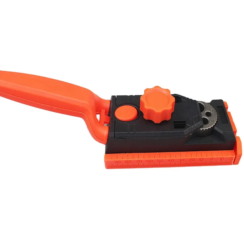 Portable Woodworking Hole Locator Drill Guide Adjustable Hole Jig Woodworking Positioning Clamp Kit