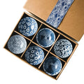 Hot Sale Japanese Blue and White Porcelain Bowl Set Customized Technique Sustainable Feature Perfect Tableware Gift