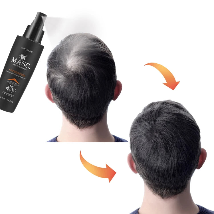Private Label Sulfate Free Thickening Tonic Biotin Tea Tree Oil Organic Argan Oil  Anti-hair Loss Hair Spray