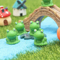 Wholesale Cute Kawaii Cartoon Resin Frog Charms White DIY Solid and Night-Luminous Color Plastic Beads for Jewelry Making