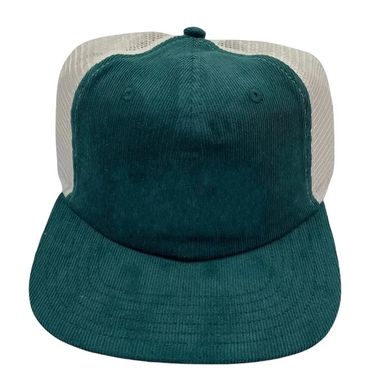Customized Golf Tennis Sports Baseball Hat Peaked Sun Gorras Trucker Green Corduroy Snapback a Frame Hats 5 Panel Caps Wholesale