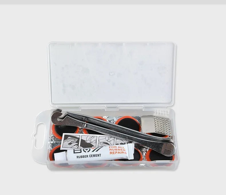 Bike Bicycle Cycling Tire Repair Kit Tool Set Inner Tube Patching Tyre Filler Glue Tire Repair Patch