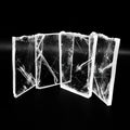 Wholesale Natural Crystal clear Selenite Slab Crystal Crafts Healing Crystal Selenite Slice for Decoration