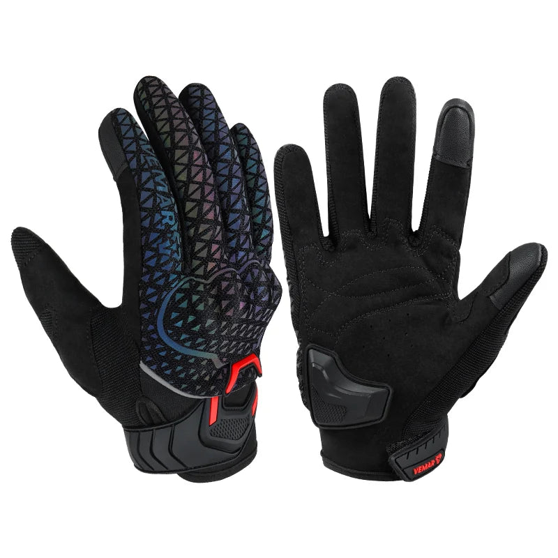 Summer Gloves Motorcycle Breathable Riding Gloves Shockproof Full Finger Cycling Guantes Moto Luvas Motocross Motorbike Gloves
