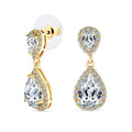 14k Gold and CZ Jewelry Best Birthstone Jewelry for Momdelicate Birthstone Earrings